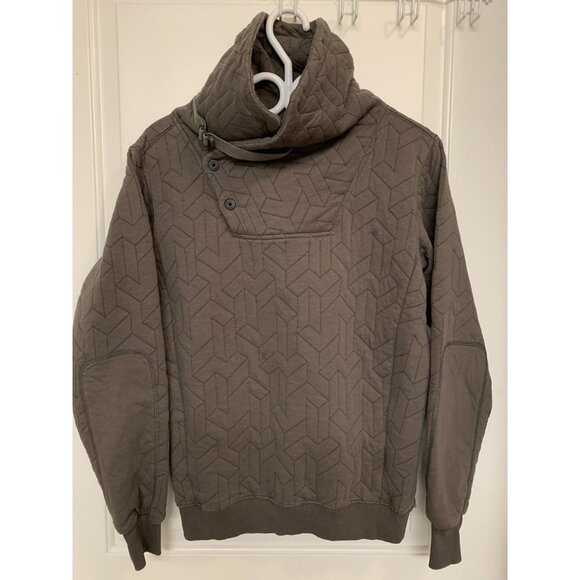 G-star Raw Pullover Cowl Neck Sweater Medium Olive Green - Picture 1 of 7